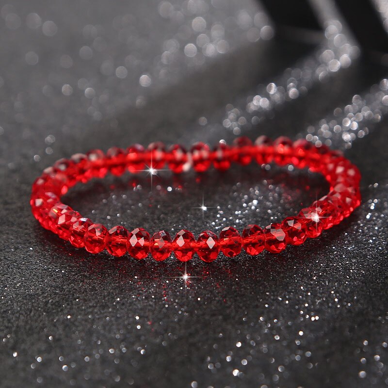 Crystal Beaded Bracelet