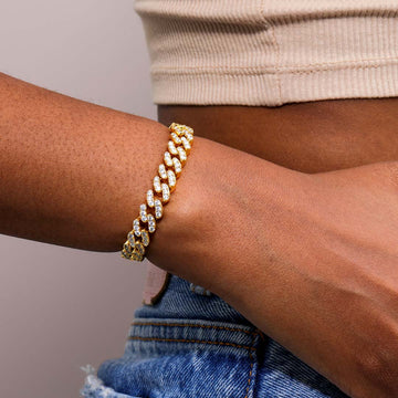 Cuban Link Bracelet in Gold