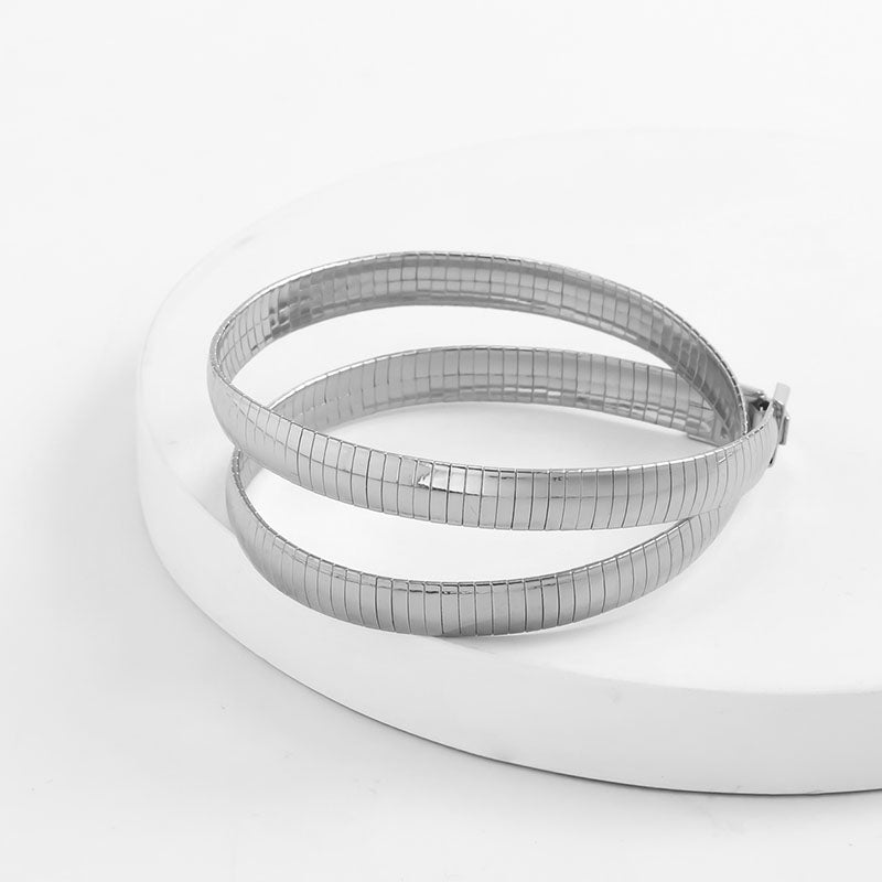 Snake Chain Choker Necklace