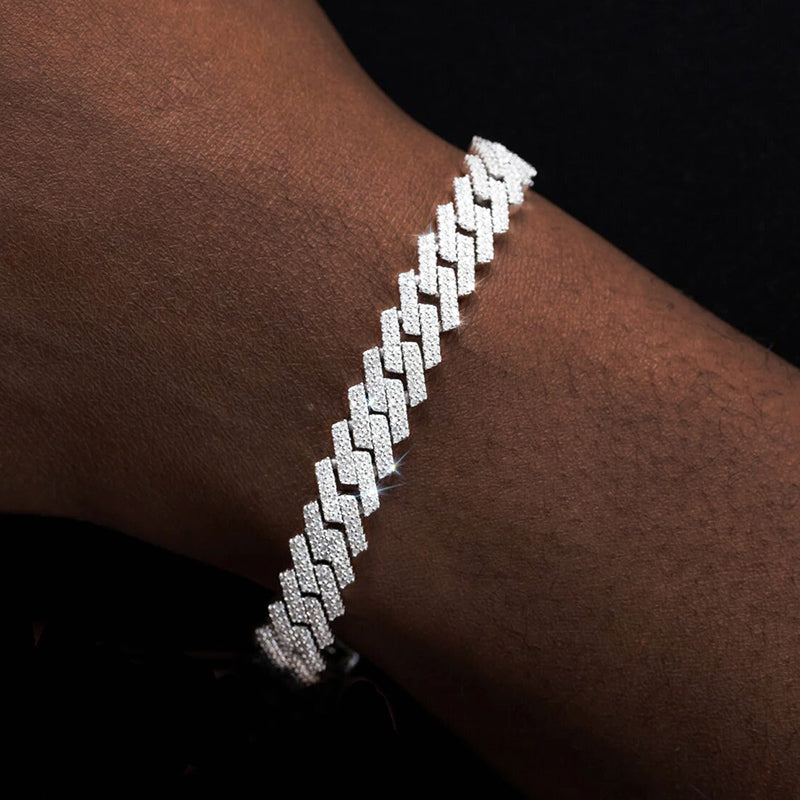 Prong Cuban Link Bracelet