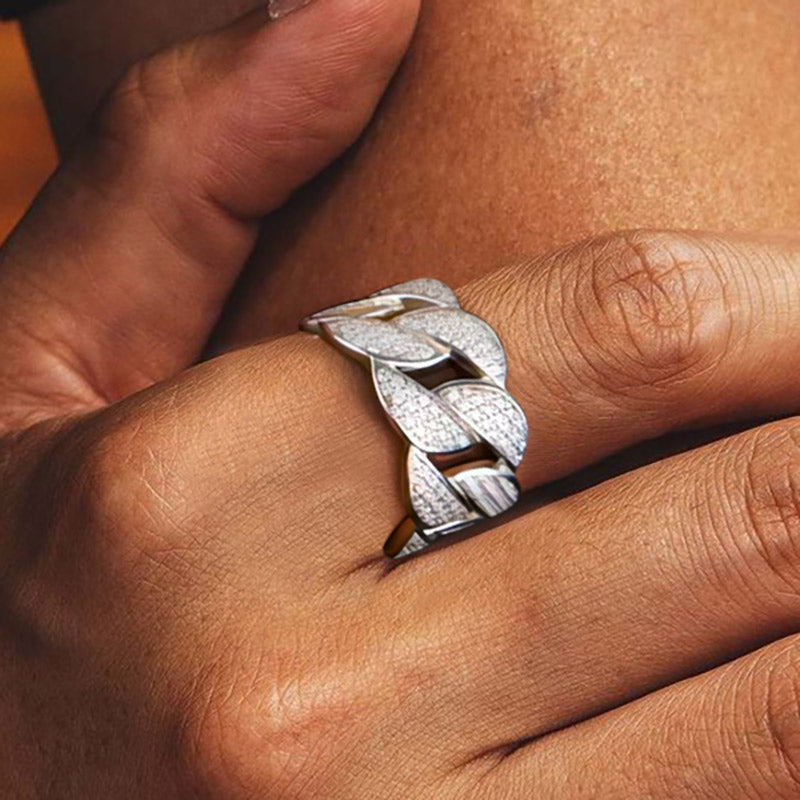 Cuban Ring  [13mm S925]