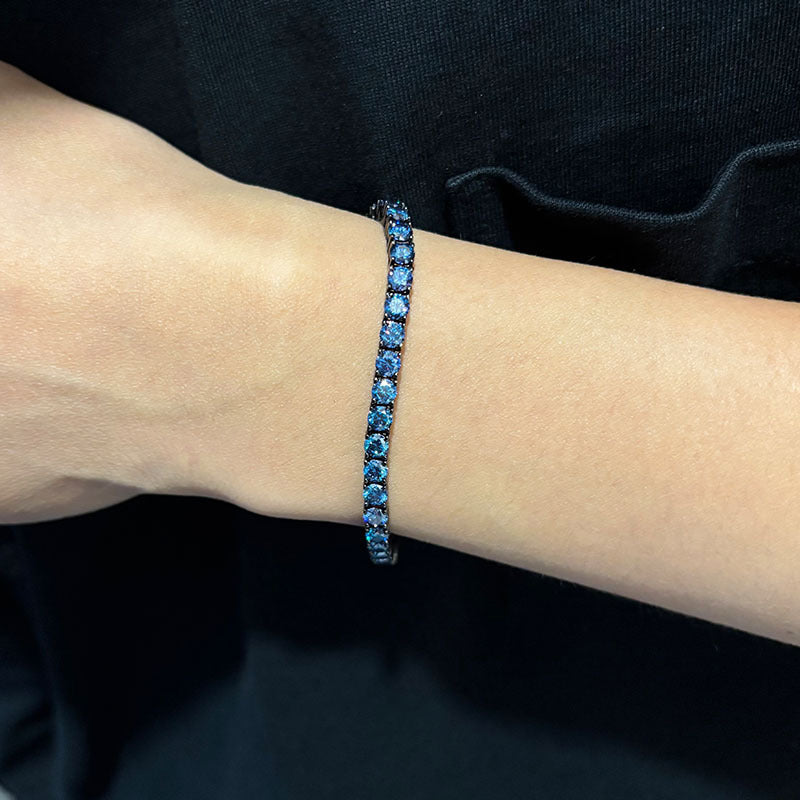 Royal Blue Tennis Bracelet