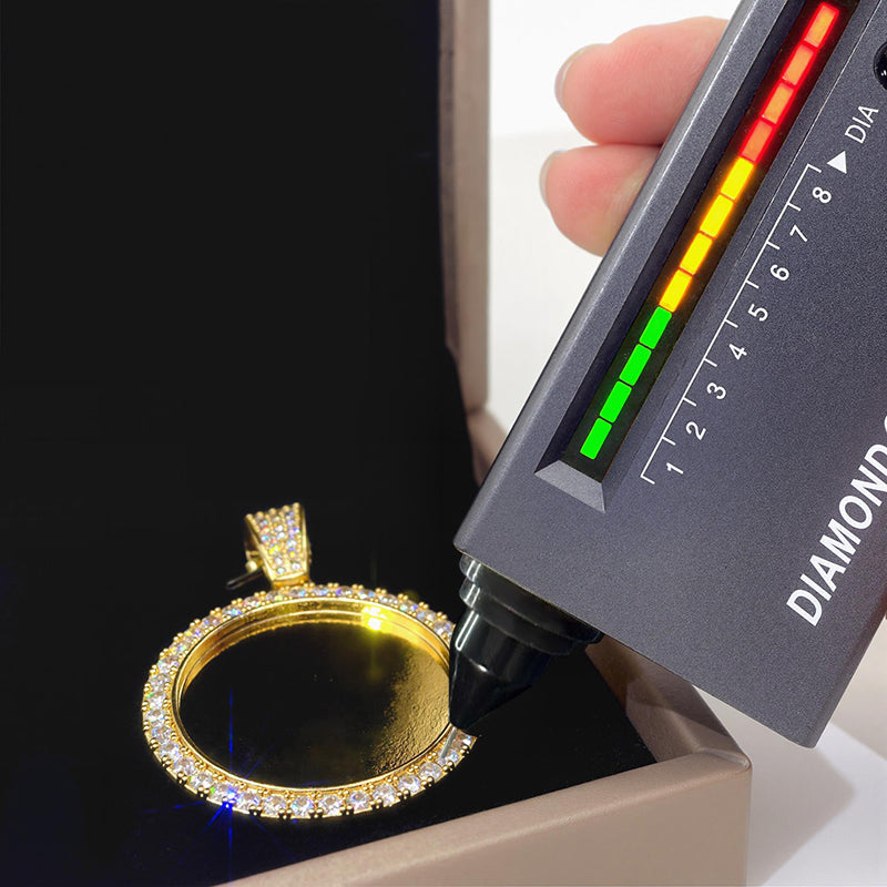 Round Custom Picture Solid Pendant - 1