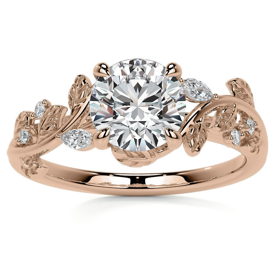 Marquise Vine Inspired Engagement Ring