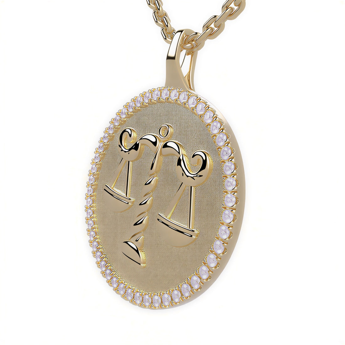 Diamond Medallion Pendant